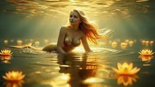 Wow‼️Golden Mermaid Frequency for Infinite Abundance & Positive Energy ✨🌊💛