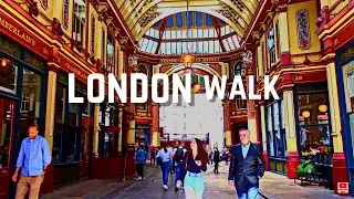 London Walk - Fenchurch Walkie Talkie Building - Shoreditch - Virtual Walk In London