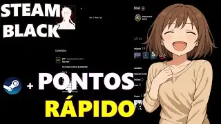 Como deixar Steam BLACK + Comprando Pontos na Steam! 🖤