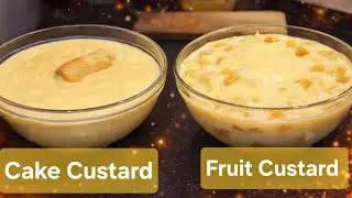 &ldquo;2 Qisam Ka Creamy Custard | Ek Video Mein Dono Recipes&rdquo;
