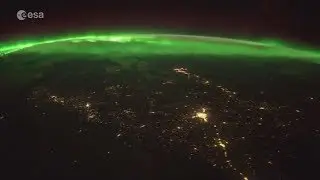 Astronaut captures Aurora Borealis spectacle from space