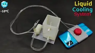 How To Make liquid Cooling System At home | DIY Phone Cooler 🥶 | Ghar Par liquid Cooling System