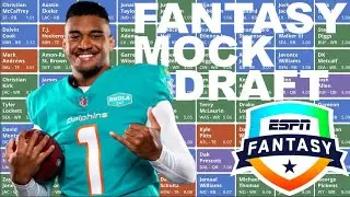 2023 Fantasy Football Mock Draft | 12-Team 1/2 PPR - 10th Pick