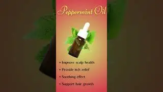 Peppermint Oil benefits for hair #shorts