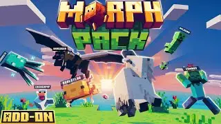 ✅ Download do novo Addon MORPH v2.4 para o MINECRAFT PE 1.21+ ATUALIZADO 2025