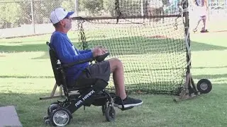 'He made us who we are now': The rally for Icon Baseball Coach battling ALS