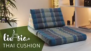 livasia two fold Thai cushion made from natural kapok