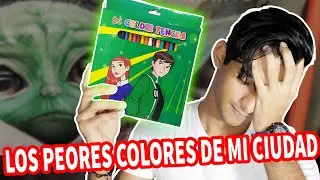 HAGO UN DIBUJO REALISTA CON LOS PEORES Y MAS BARATOS COLORES DE MI CIUDAD | Esteban Arts