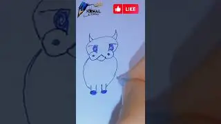 how to draw bull 🐂 easy sketch #shorts #drawing #howto #youtubeshorts #youtube