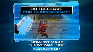 How To Make Thumbnail Like Kakashi Op  | How To Make Gameplays Thumbnail on Android