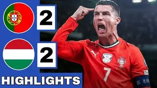 🔴Portugal vs Hungary (2-2) Extended HIGHLIGHTS | World Cup Qualifier