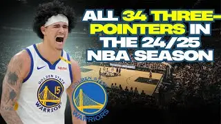 Gui Santos - All 34 Three-Pointers in The 24/25 NBA Season