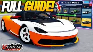 Как пройти событие сезонного пропуска в Vehicle Legends! (БЕСПЛАТНЫЕ НАГРАДЫ)