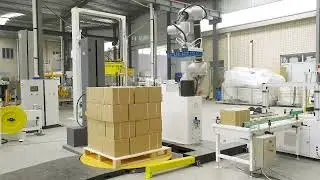 Collaborative Palletizing Robot for Boxes and Bags | Automatic End of Line Palletizing System