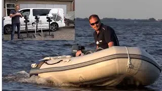 TEST MET 3 BUITENBOORDMOTOREN - DE BOTENDOKTER