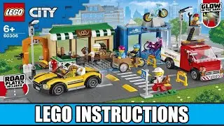 LEGO Instructions &ndash; Shopping Street &ndash; 60306 LEGO City