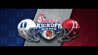 2019 Chic-fil-a Kickoff Game - Duke v Alabama - Duke University Marching Band halftime