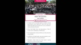 Nepal : Gen Z protests turn violent