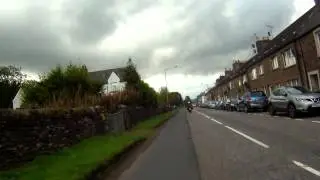 Glasgow Bikers - Crieff (Stuart Crystal) south, via Muthill, Braco, M9, M80