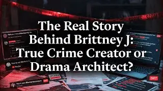The Real Story Behind Brittney J: True Crime Creator or Drama Queen?