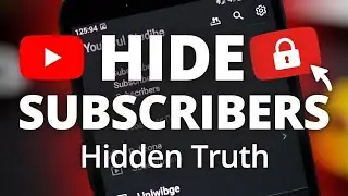Hide Subscribers on YouTube Channel | YouTube channel ke subscribers kesay hide krain 2026