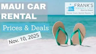 Maui Car Rental Prices Peak for Veterans' Day 2025 - FULL LENGTH AUDIO