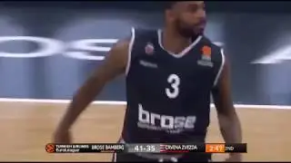 Bamberg- Crvena Zvezda (86-62): Dorell Wright 21 pts