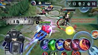 JOHNSON MAGE FULL BUILD | 1 HIT BUILD FOR JOHNSON | BEST BUILD AND EMBLEM S26 | MOBILE LEGENDS