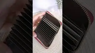 Compact & Stylish Anti-Demagnetization Wallet for Cards & IDs | Spacious Design with...