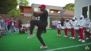 HBCU Gender Reveal Featuring Atlanta Drum Academy and Drum Major King Izik