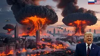 2 hours ago! Major US cities disappeared in an instant, look what happened!