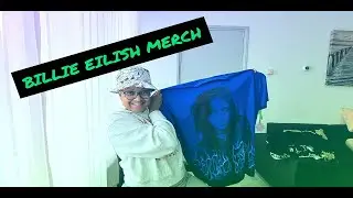 BILLIE EILISH X BERSHKA try on haul merch 2020