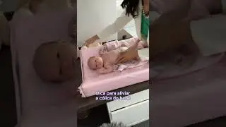 DICAS PARA ALIVIAR A C&Oacute;LICA DO BEB&Ecirc; | PEDIATRIA DESCOMPLICADA #shorts