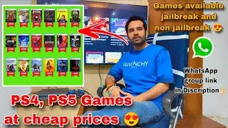 PS2, PS3, PS4, PS5 Games at very cheap prices for Jailbreak Consoles  Gwalior Madhya Pradesh 