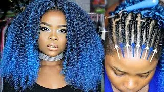 9 PARTS SUPER VERSATILE CROCHET BRAIDS FOR (SHAVED SIDES & FULL HEAD OF HAIR)