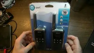 ONN Wal-Mart Walkie Talkies Review Test - Just a Toy?