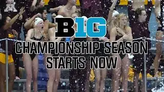 Gopher Swimming & Diving: 2019 B1G Championship Season Starts Now!