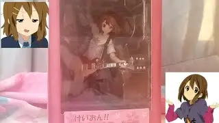アニメレビュー k-on Yui Hirasawa / обзор аниме фигурки Юи Хигасава /
