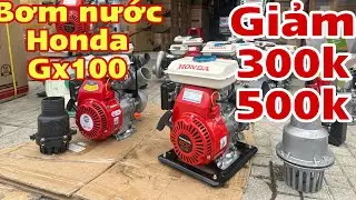 🔴 máy bơm nước Honda gx100 xã kho hàng tồn số lượng 7 máy thôi giá rẻ hơn thị trường rất nhiều .