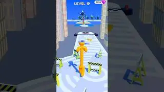 Tall Man Run Gameplay😱Biggest Size Ever!Level 19 #shorts #gaming #shortfeeds #viralshorts #gameplay