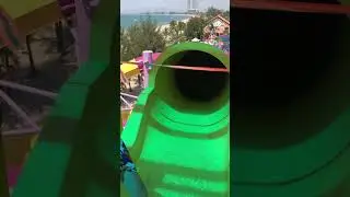 The fastest slide in the water park(when I take off my shirt)