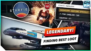 Finding The Best Weapons & Armor in Starfield - LEGENDARY Loot Adventures #1