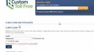 Custom Toll Free - How to Update Ring-To Number