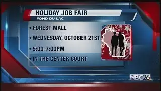 Local Mall Holding Holiday Job Fair