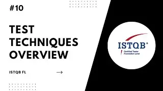 Test Techniques Overview &ndash; Black-Box, White-Box, Experience-Based (ISTQB)