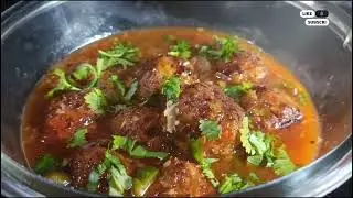 Street style veg Manchurian,crispy & spicy