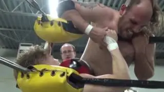 Ace Austin v. Michael's Amaydo w/ Lars Madison. Dojo Wars 64 March 2016