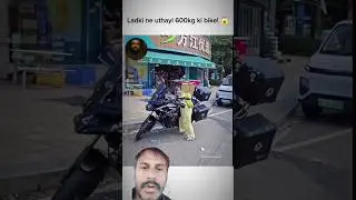 Skills 100% Height 0%😀#shorts#funny #reaction #motovlog #bike #rider #tranding