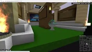 Running around in cryptovoxel