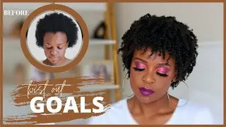 How To Twist Out on Short 4C Natural Hair